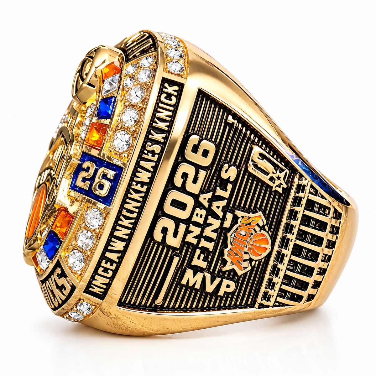 New York Knicks 2026 Championship Ring – Basketball Fan Collectible