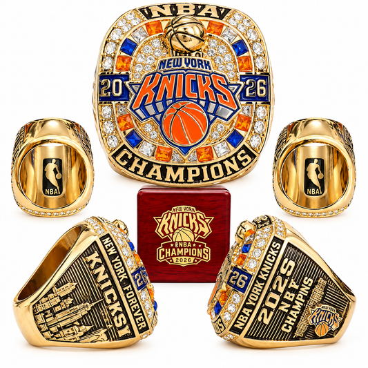 New York Knicks 2026 Championship Ring – Basketball Fan Collectible